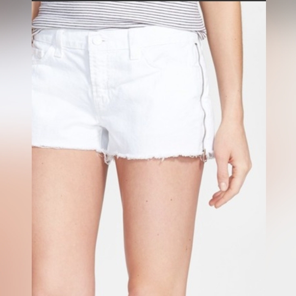 NWOT J Brand Rita Zip Short Shorts - Picture 2 of 8